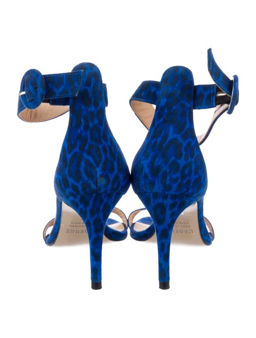 L'Agence Suede Sandals