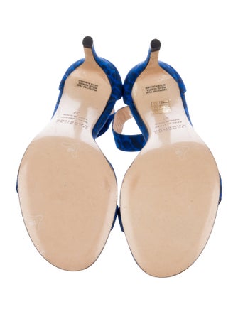 L'Agence Suede Sandals