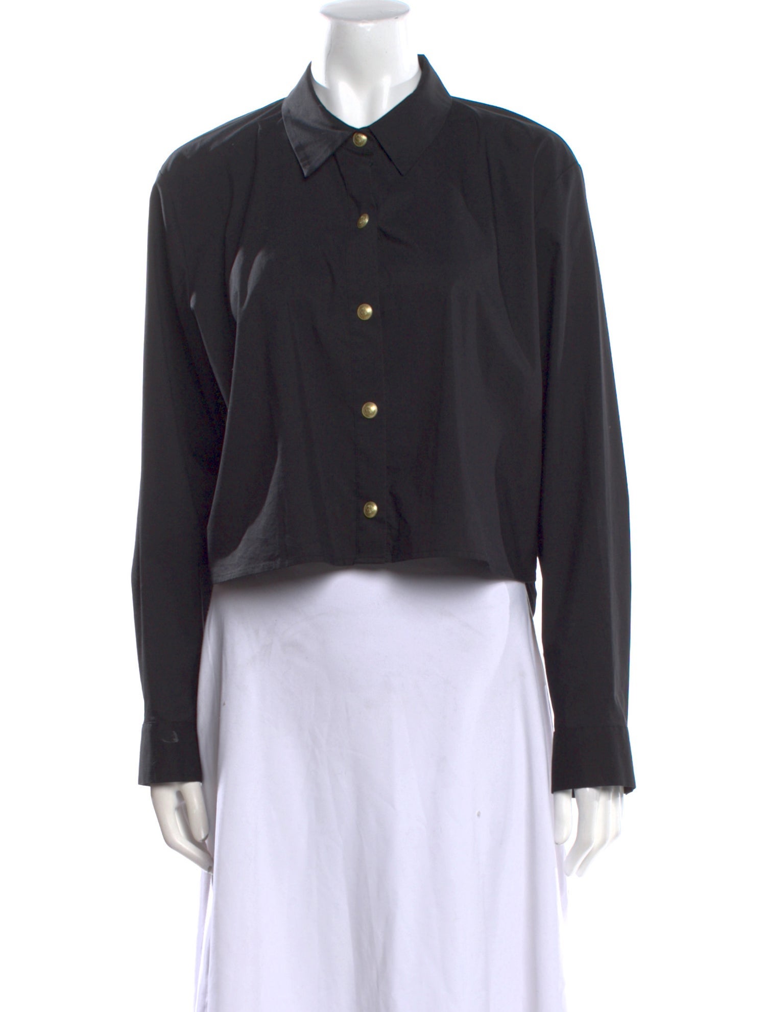 L'Agence Long Sleeve Crop Top w/ Tags