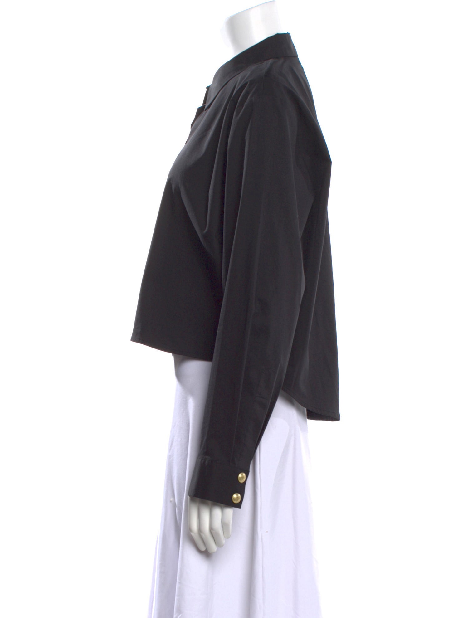 L'Agence Long Sleeve Crop Top w/ Tags