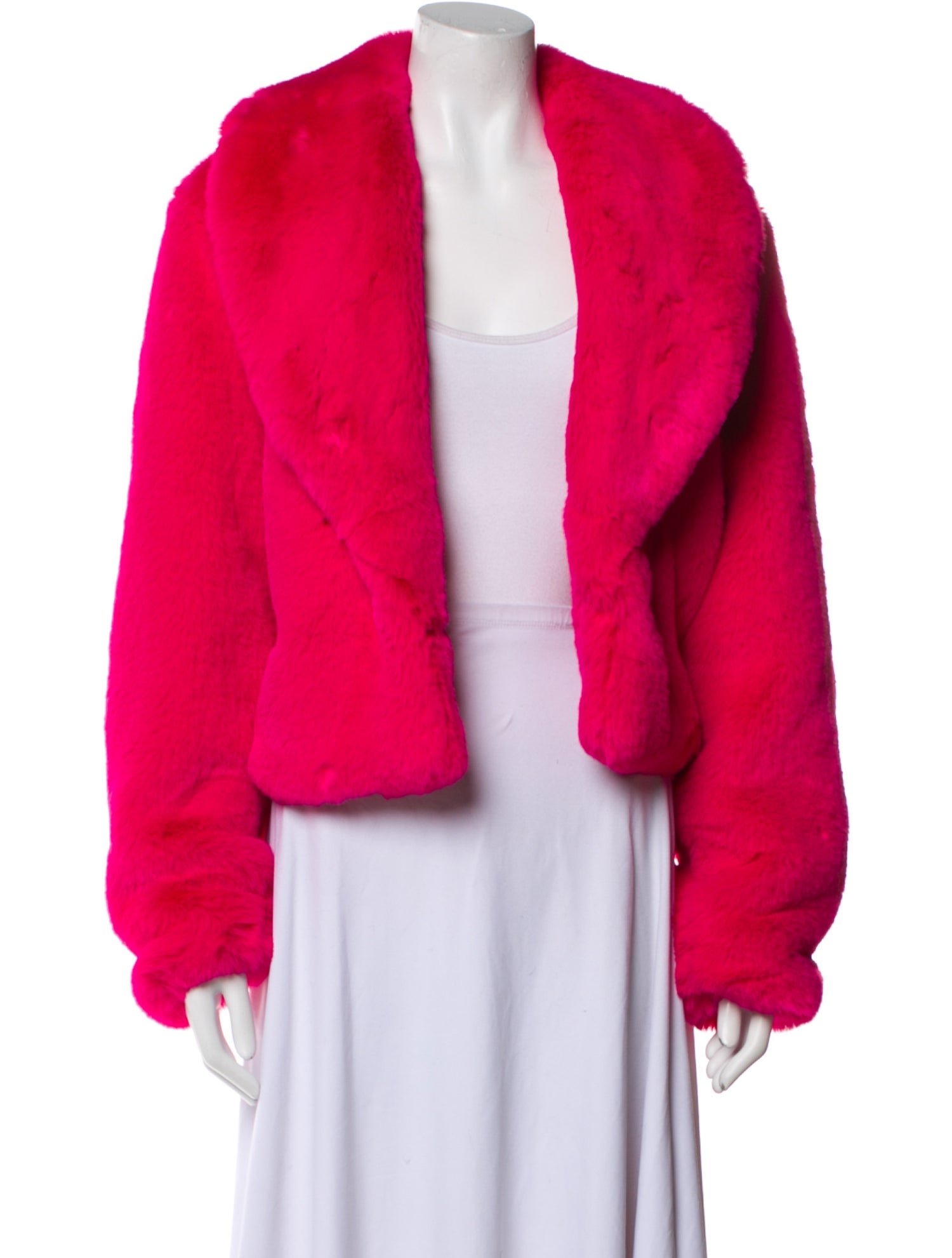 L'Agence Faux Fur Jacket w/ Tags