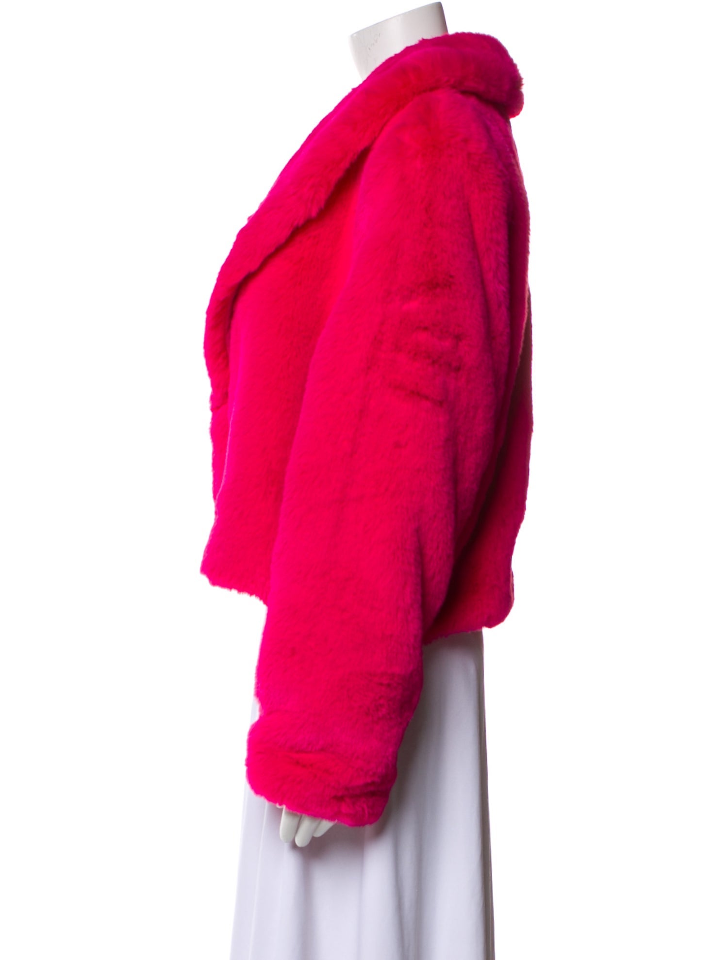 L'Agence Faux Fur Jacket w/ Tags