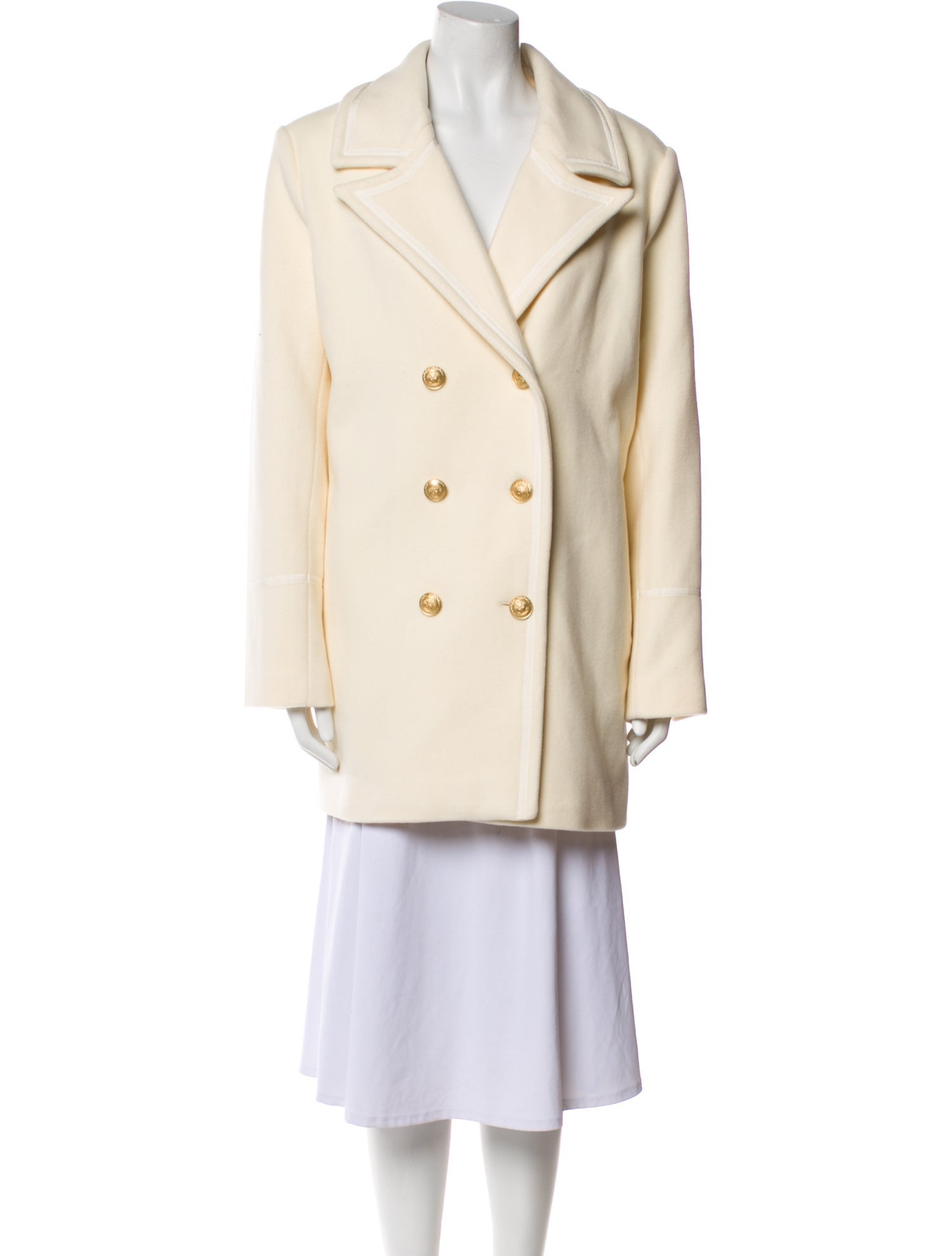 L'Agence Wool Peacoat w/ Tags