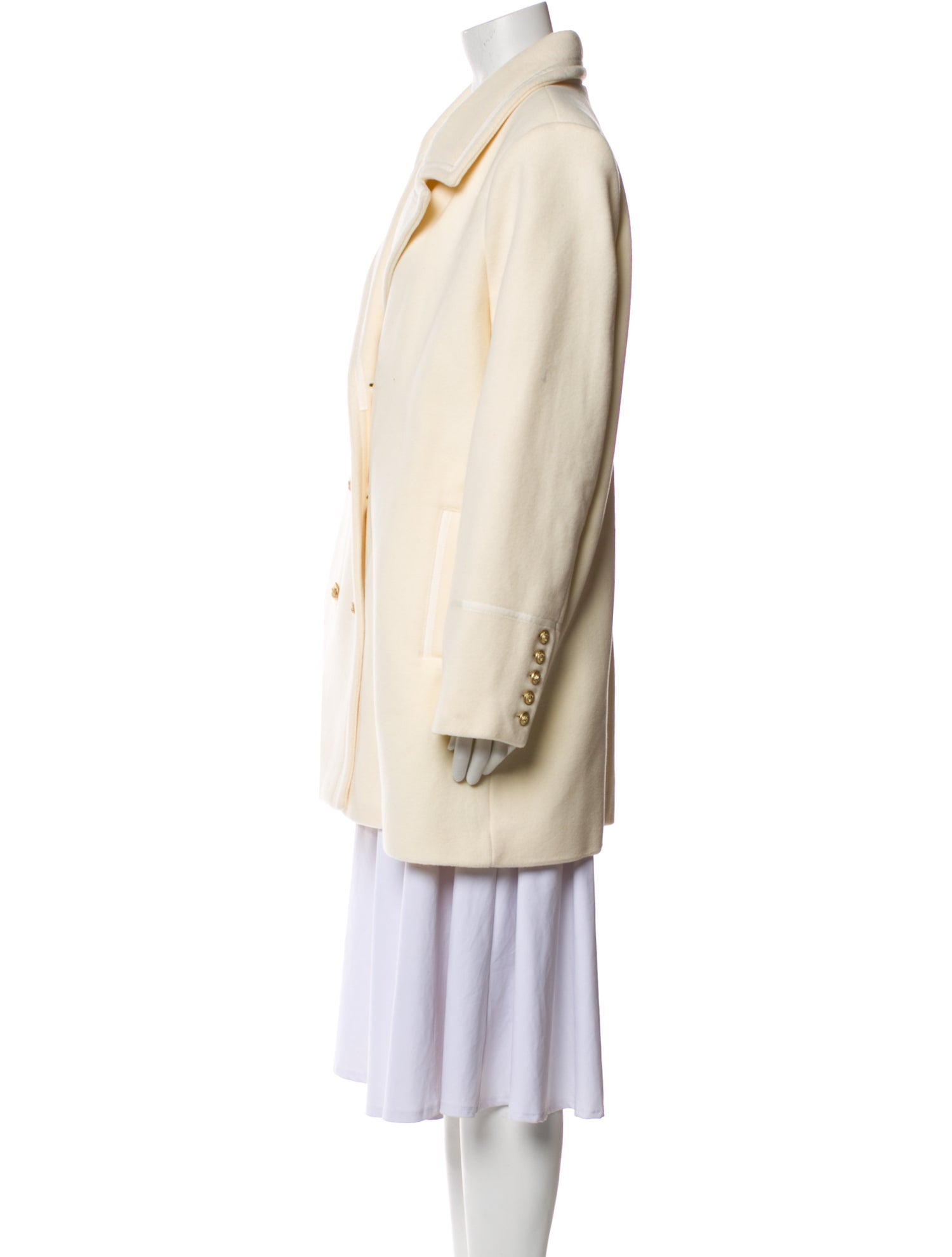 L'Agence Wool Peacoat w/ Tags