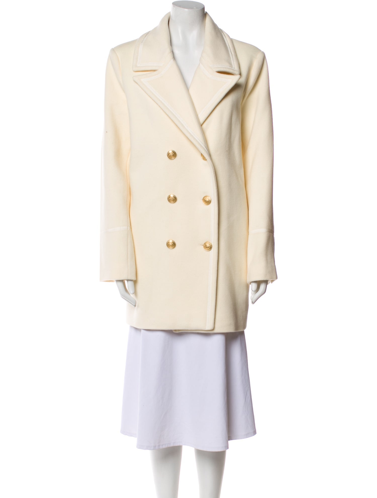 L'Agence Wool Peacoat w/ Tags