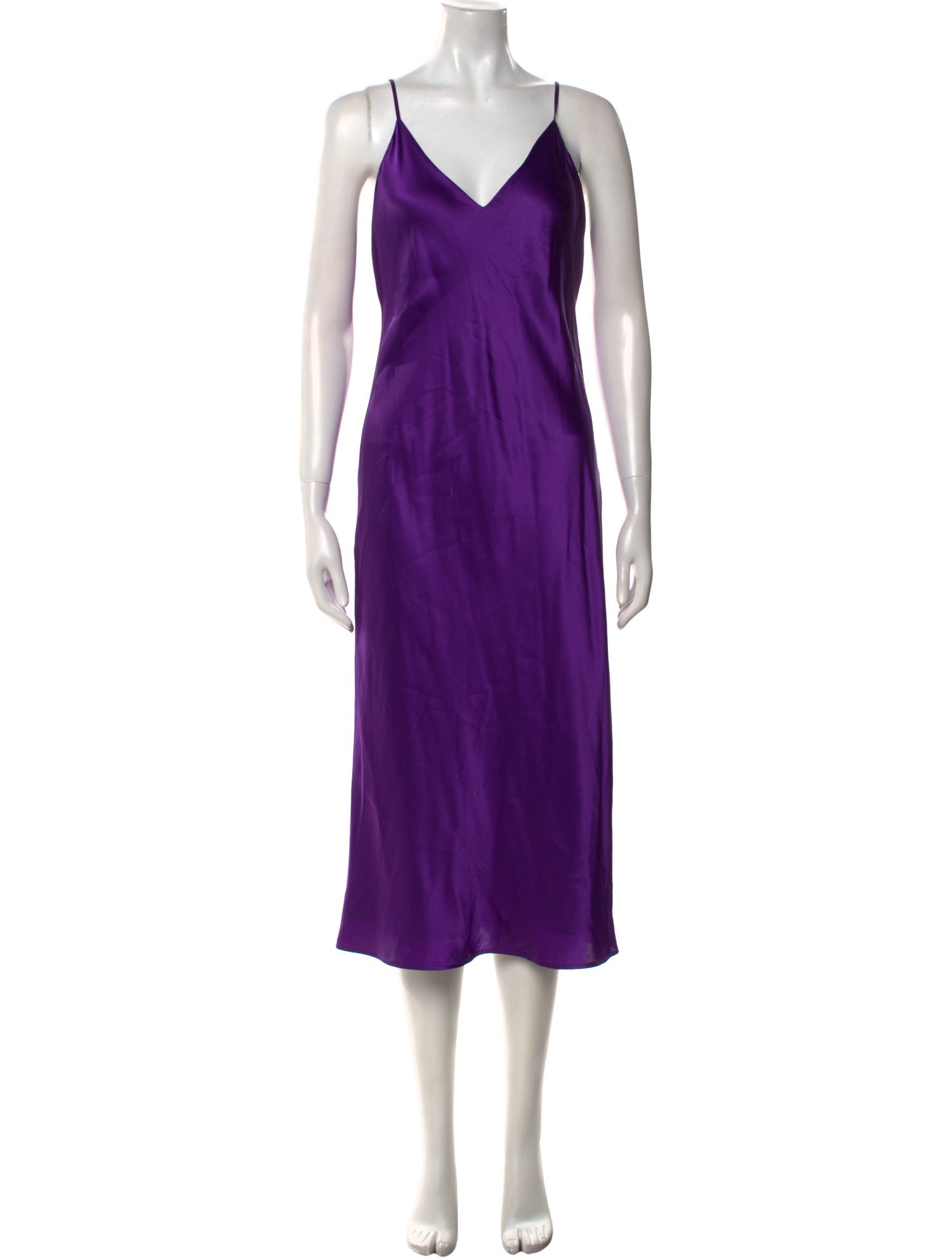 L'Agence Silk Midi Length Dress w/ Tags