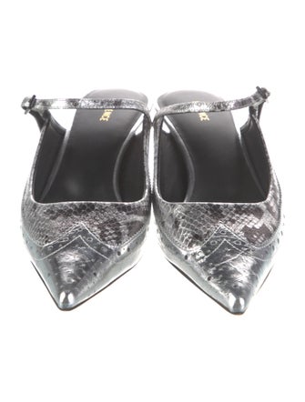 L'Agence Leather Mules