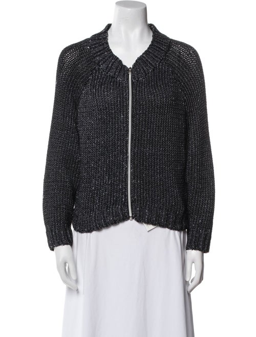 L'Agence Tweed Pattern Evening Jacket