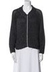L'Agence Tweed Pattern Evening Jacket