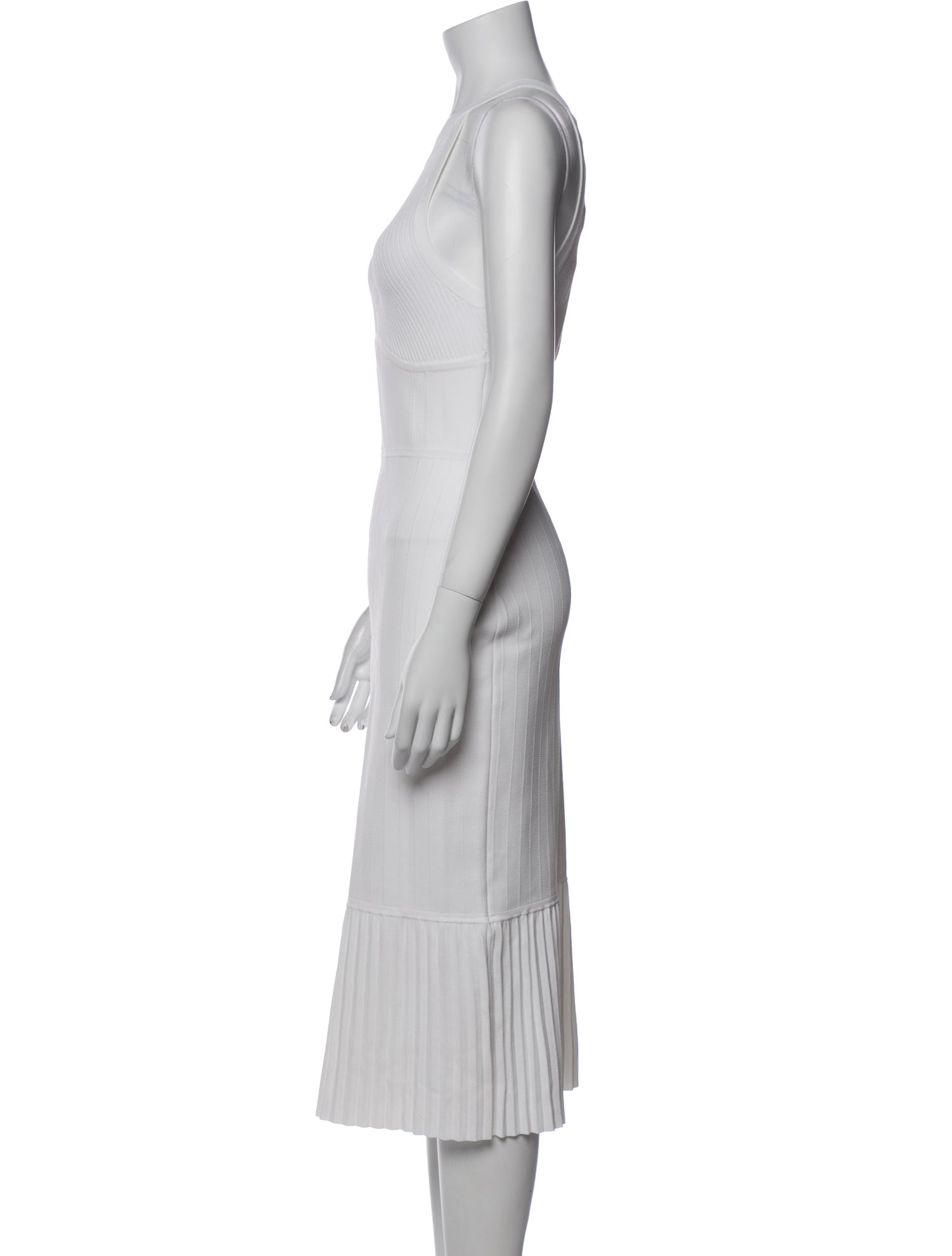 L'Agence Crew Neck Midi Length Dress w/ Tags