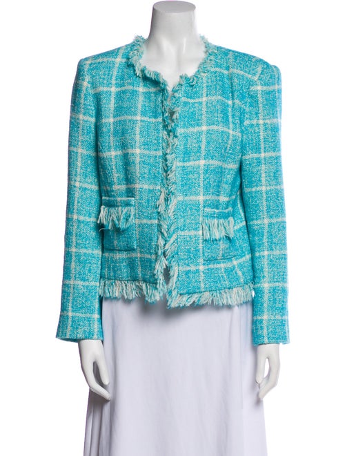 L'Agence Printed Evening Jacket
