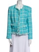 L'Agence Printed Evening Jacket