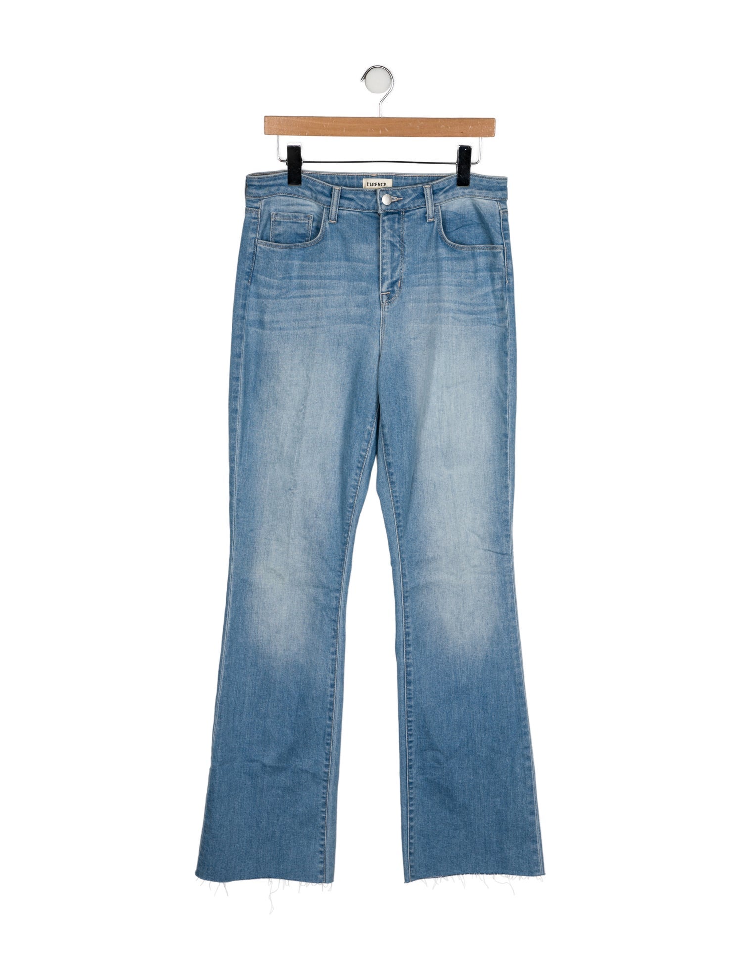 L'Agence High-Rise Wide Leg Jeans