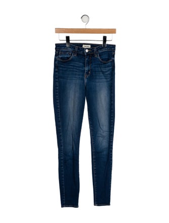 L'Agence Mid-Rise Skinny Leg Jeans