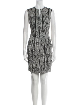 L'Agence Printed Mini Dress