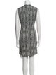 L'Agence Printed Mini Dress