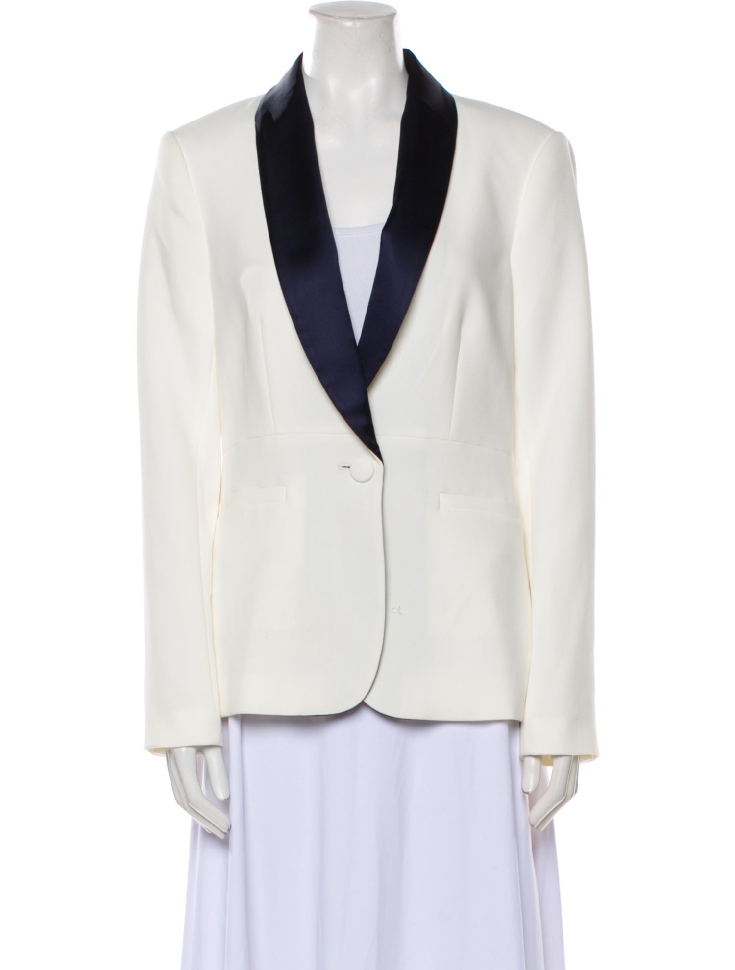 L'Agence Colorblock Pattern Blazer