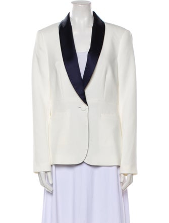 L'Agence Colorblock Pattern Blazer