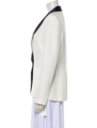 L'Agence Colorblock Pattern Blazer