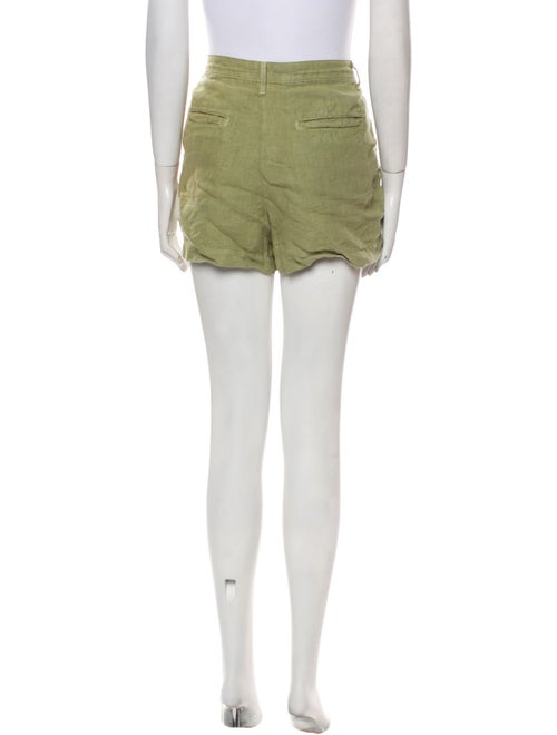 L'Agence Linen Mini Shorts
