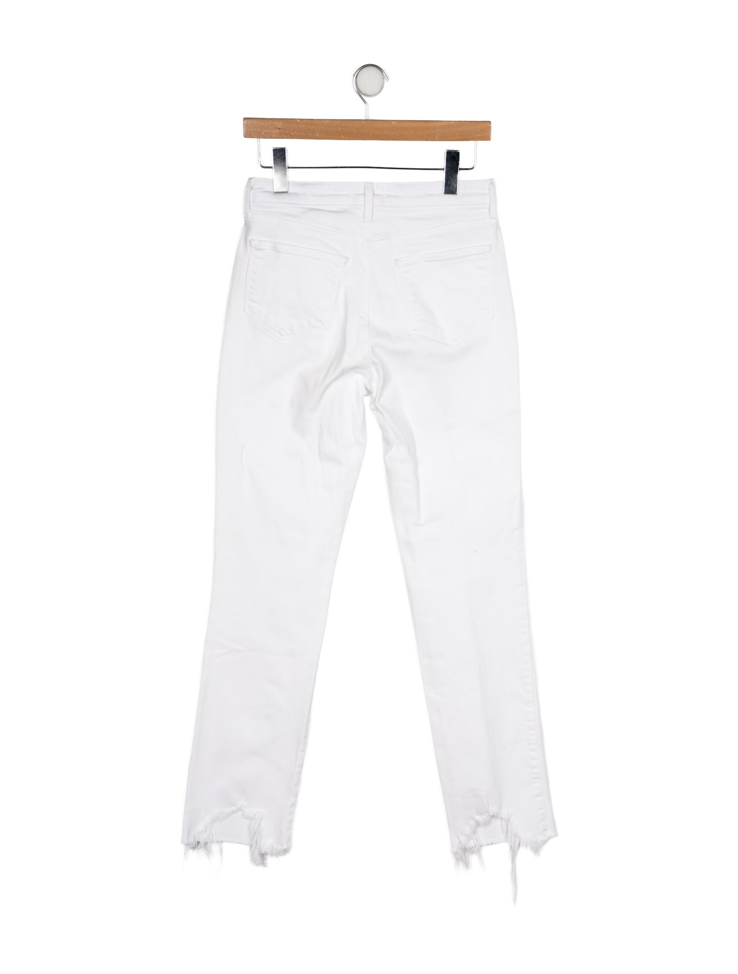 L'Agence Mid-Rise Straight Leg Jeans