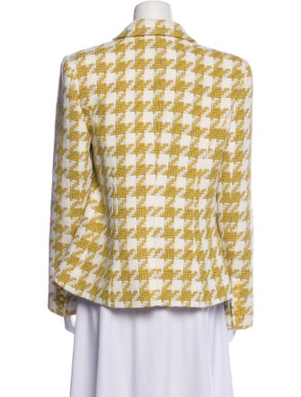 L'Agence Plaid Print Blazer