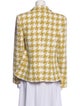 L'Agence Plaid Print Blazer