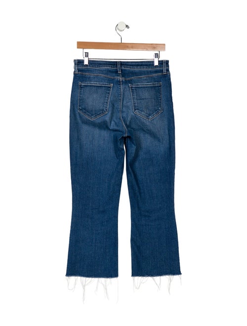 L'Agence Mid-Rise Straight Leg Jeans