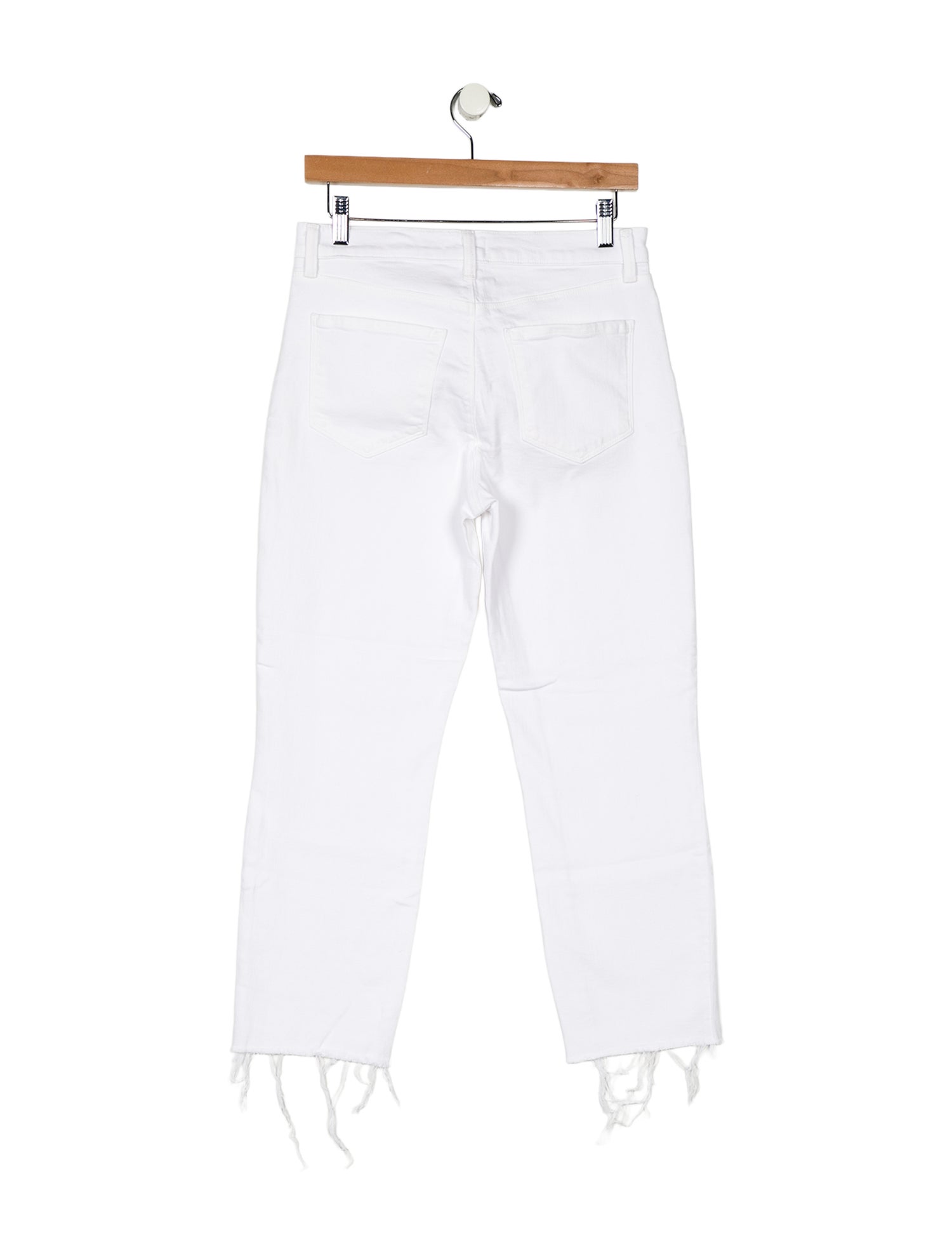 L'Agence Mid-Rise Straight Leg Jeans