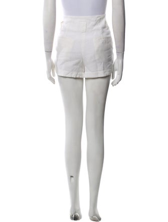 L'Agence Linen Mini Shorts