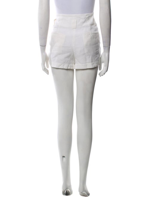 L'Agence Linen Mini Shorts