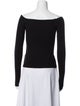 L'Agence Bateau Neckline Long Sleeve Top