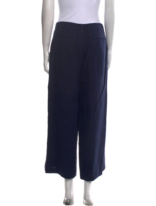 L'Agence Linen Wide Leg Pants