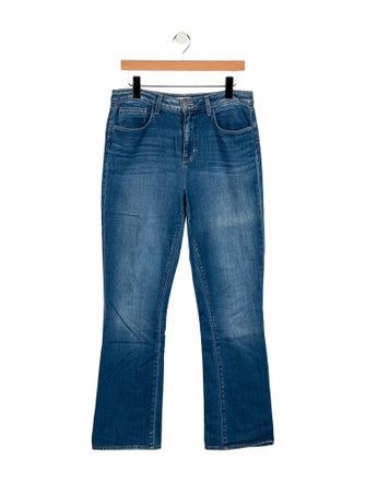 L'Agence High-Rise Wide Leg Jeans