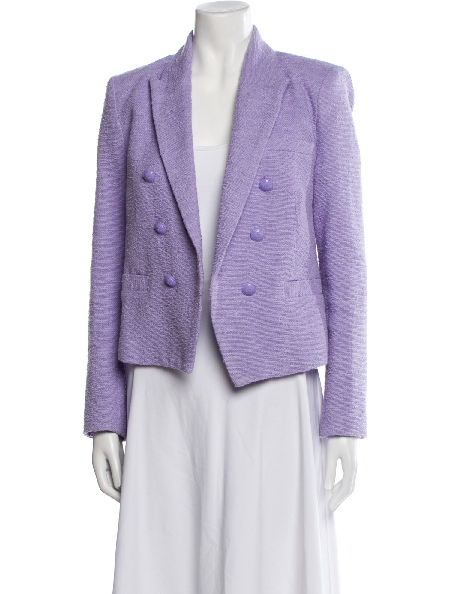 L'Agence Striped Blazer