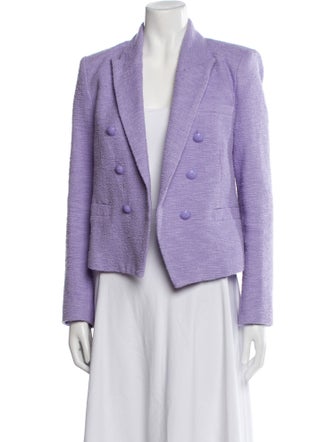 L'Agence Striped Blazer