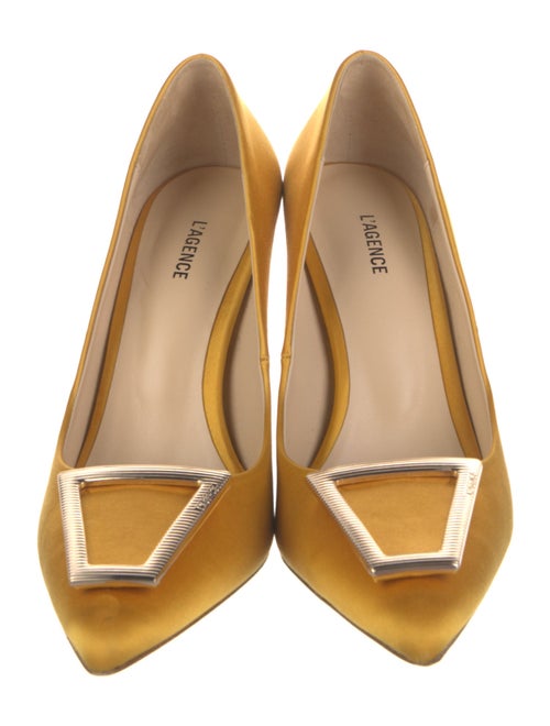 L'Agence Satin Pumps