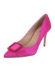 L'Agence Satin Pumps