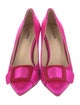 L'Agence Satin Pumps