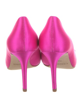 L'Agence Satin Pumps