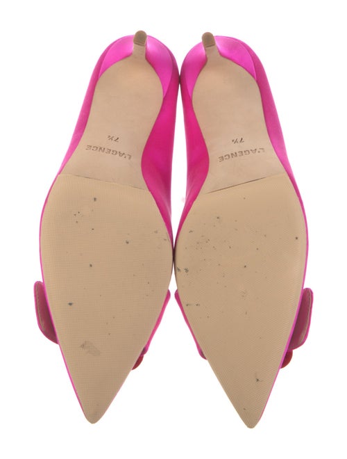 L'Agence Satin Pumps