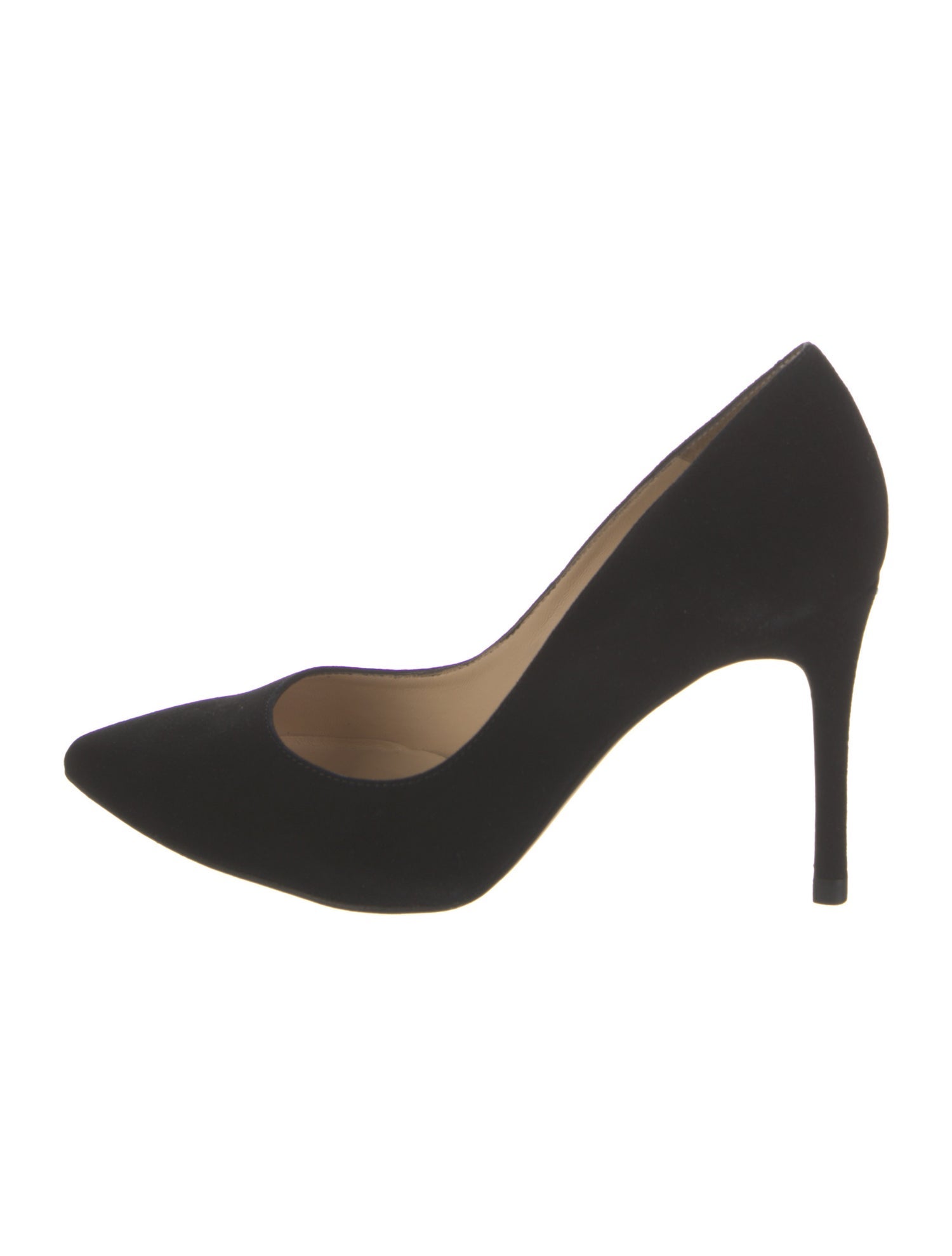 L'Agence Suede Pumps