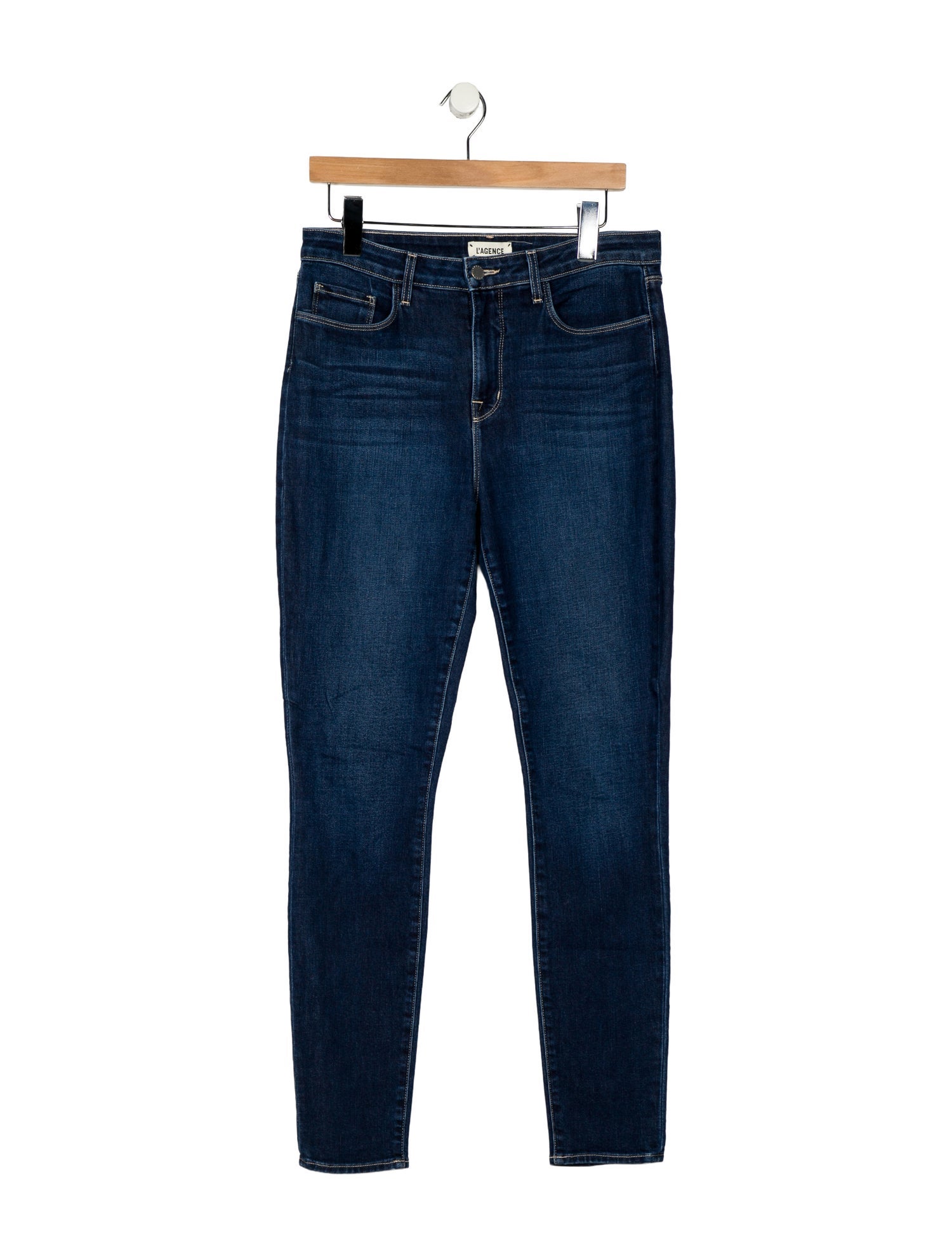L'Agence Mid-Rise Skinny Leg Jeans