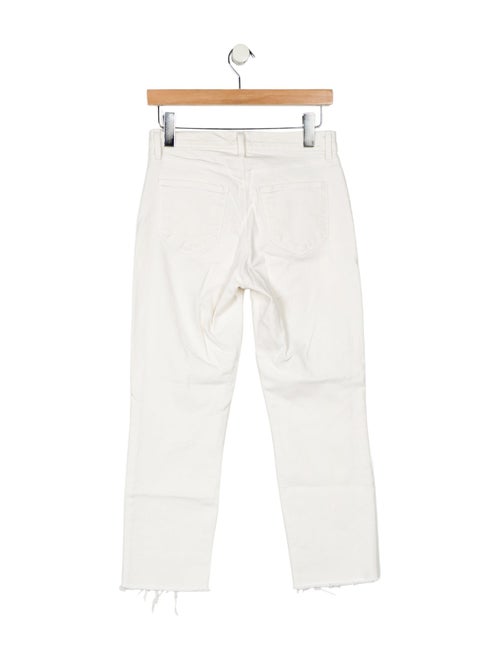 L'Agence Low-Rise Straight Leg Jeans