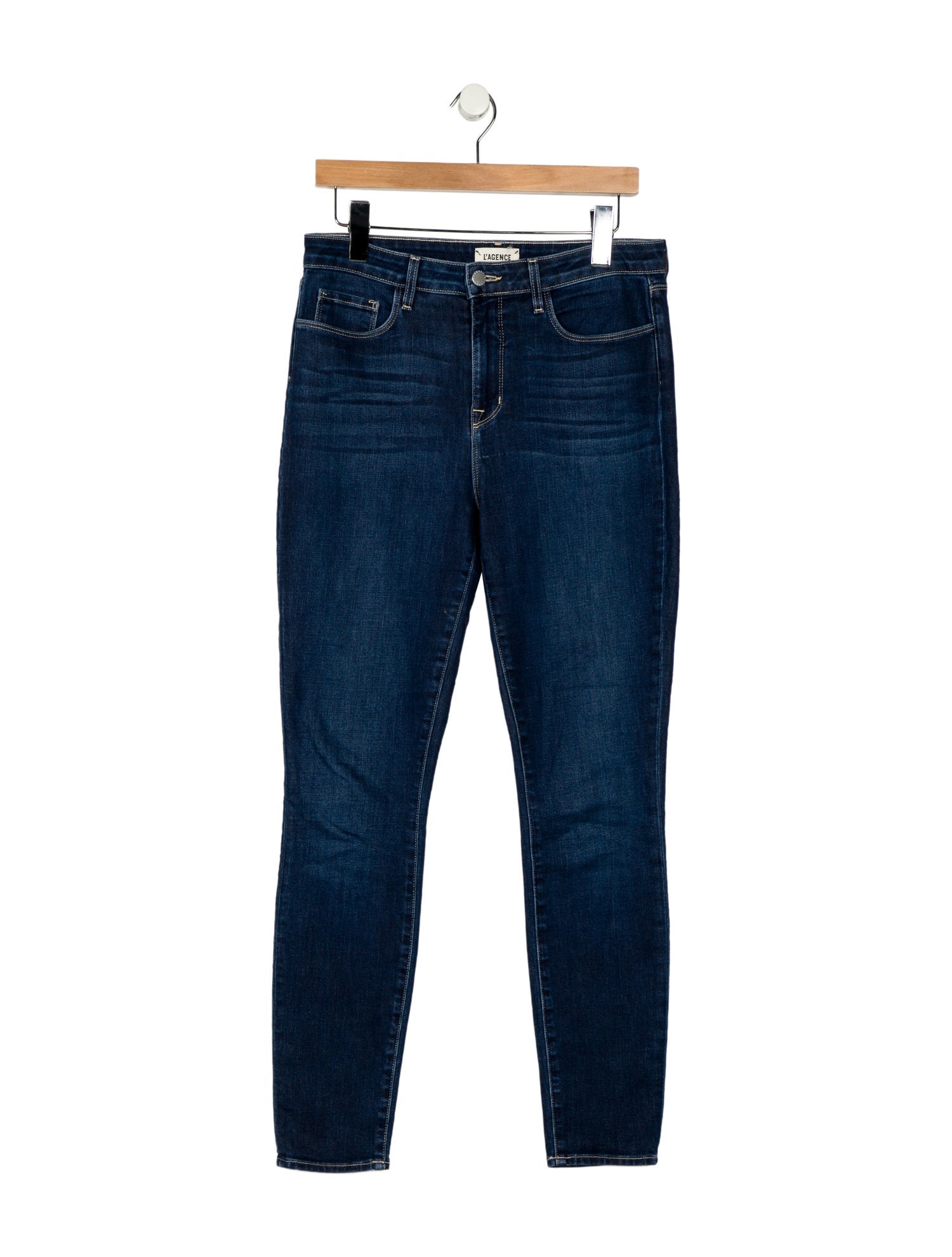 L'Agence Mid-Rise Skinny Leg Jeans