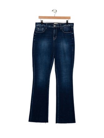 L'Agence High-Rise Wide Leg Jeans