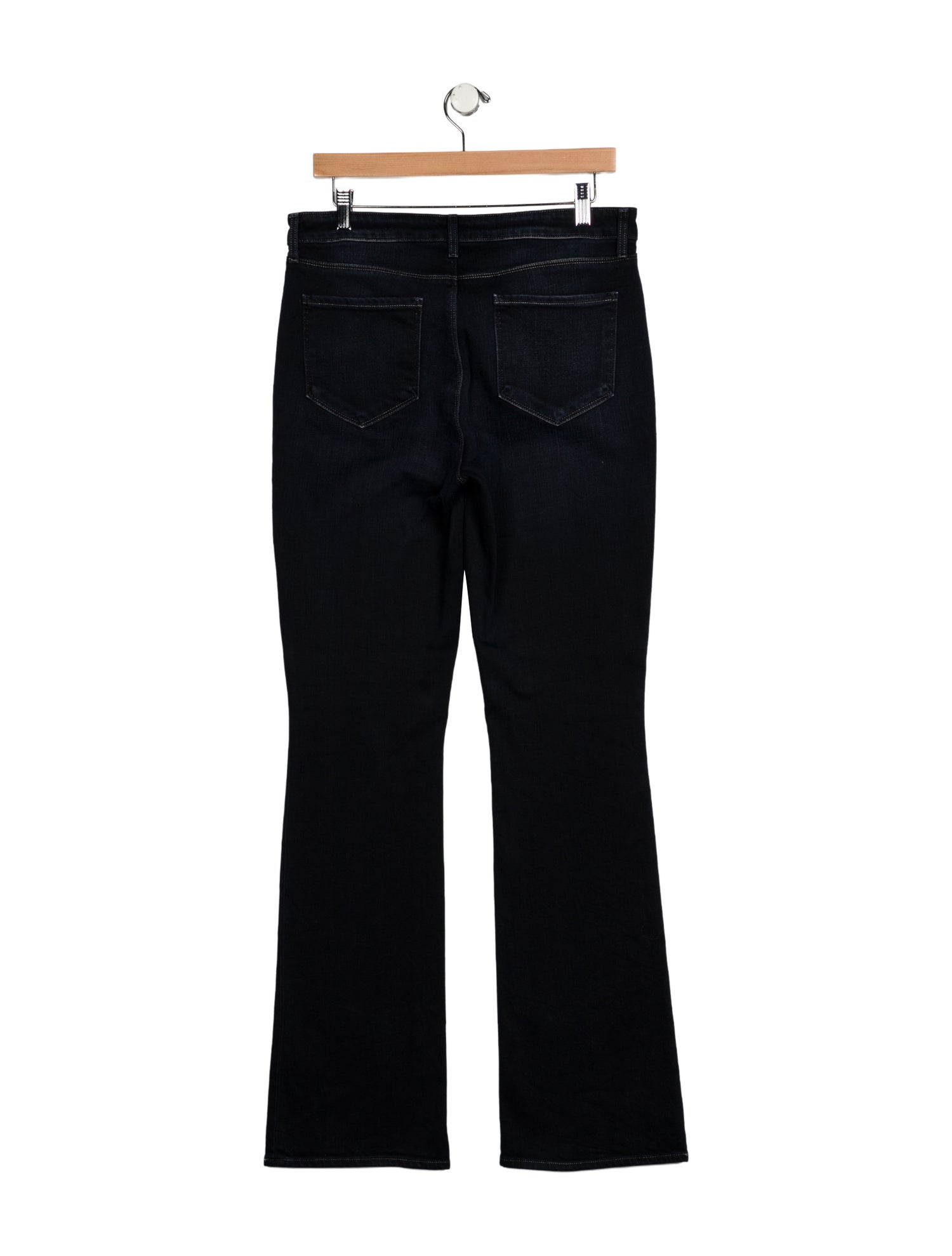 L'Agence Mid-Rise Wide Leg Jeans