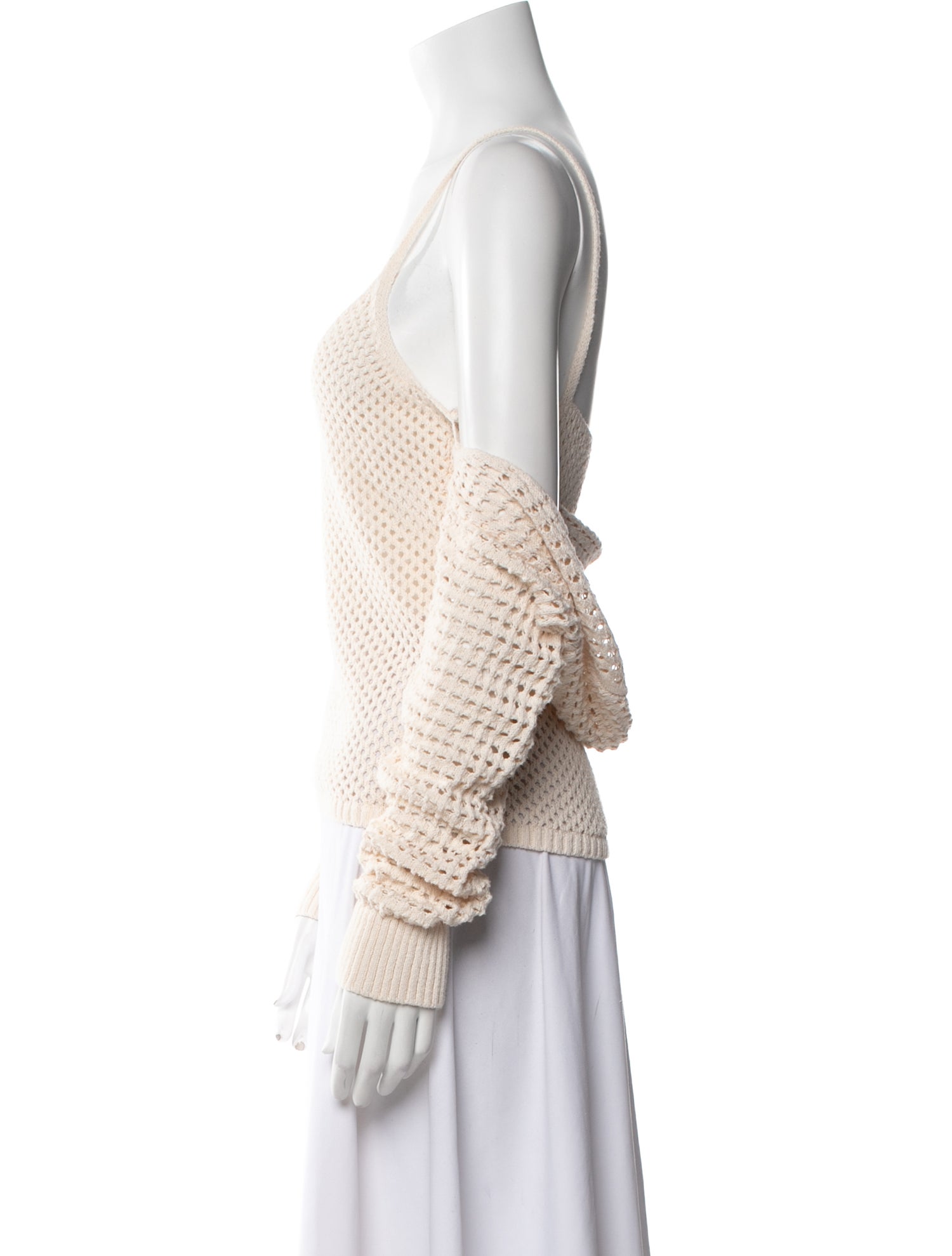 L'Agence Scoop Neck Sweater