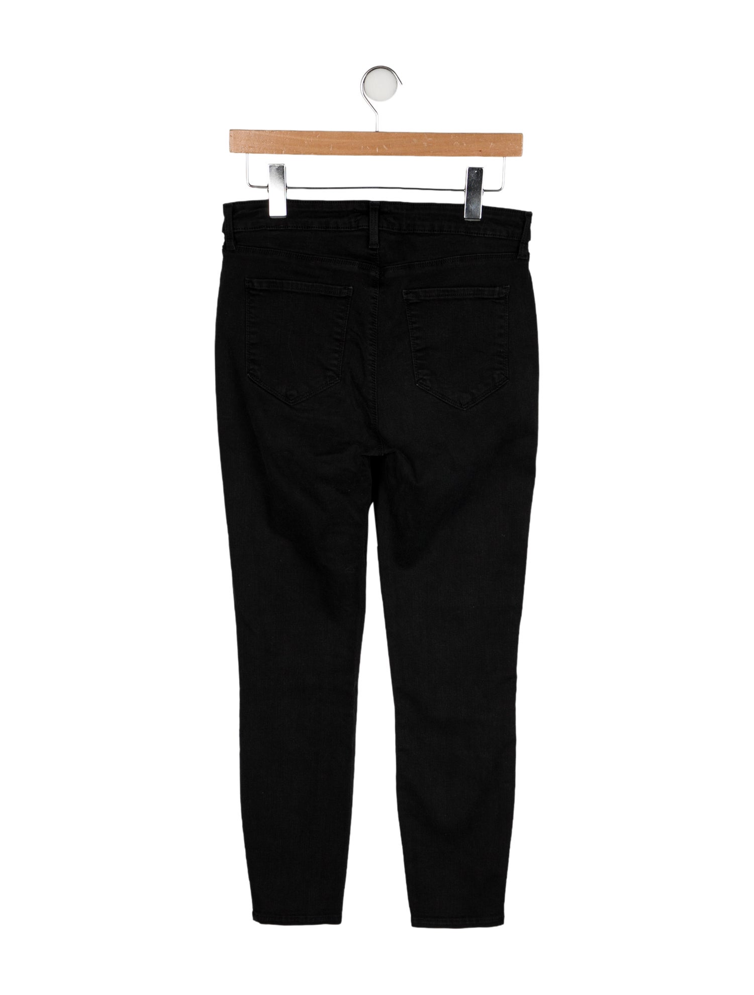L'Agence High-Rise Straight Leg Jeans