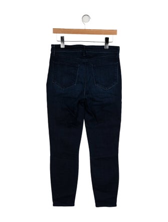 L'Agence High-Rise Straight Leg Jeans